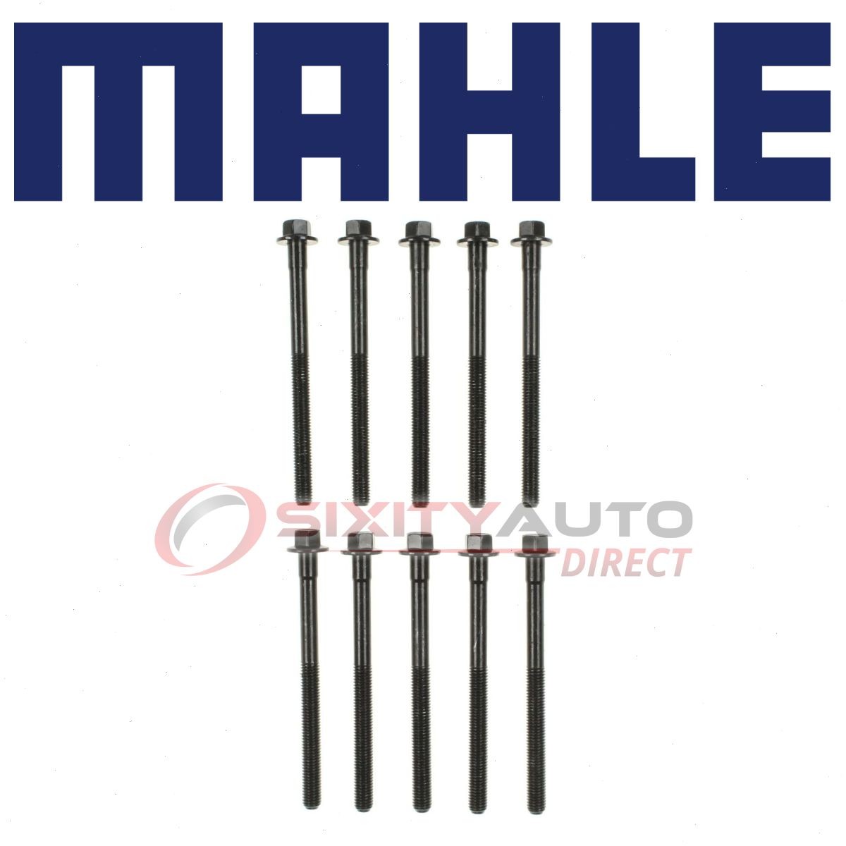 MAHLE Cylinder Head Bolt Set for 1982-1994 Morgan 4 4 1.6L L4 - Engine Block jn