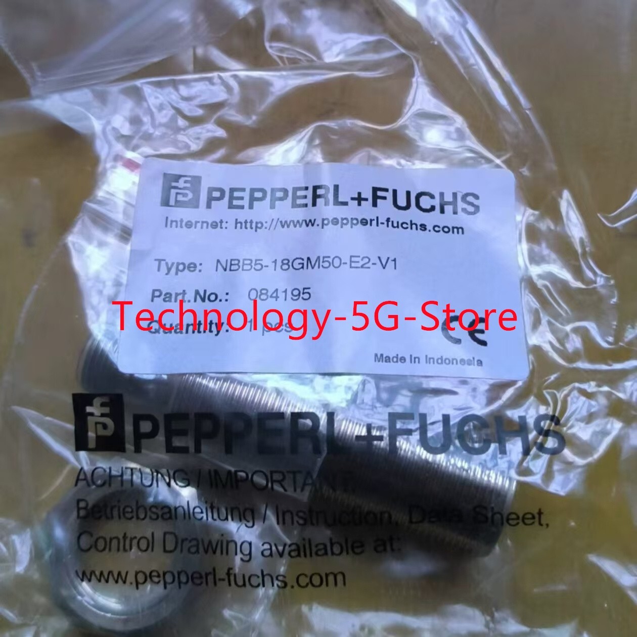 New PEPPERL+FUCHS NBB5-18GM50-E2-V1 Proximity Sensor