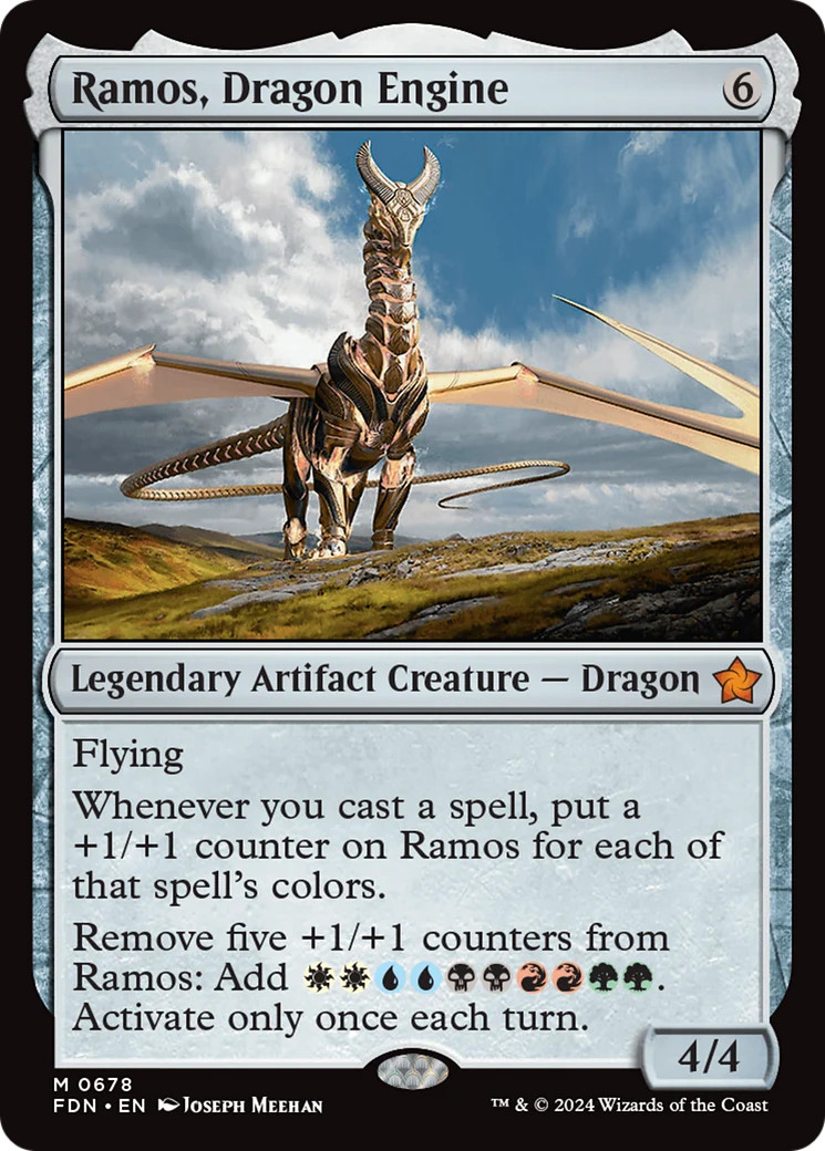 Ramos, Dragon Engine [Foundations] Near Mint