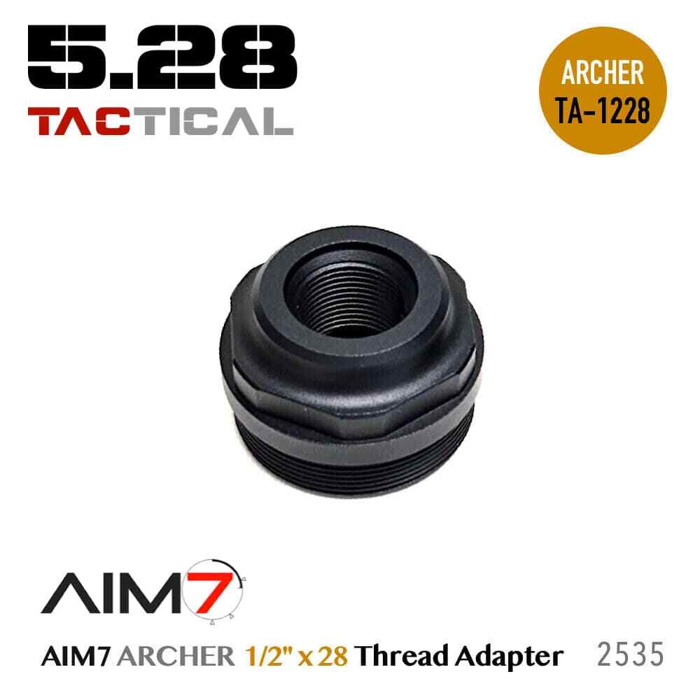 AIM7 R-77SC Modular Linear Comp Multi 223, 30CAL,9mm CNC Aluminum Black