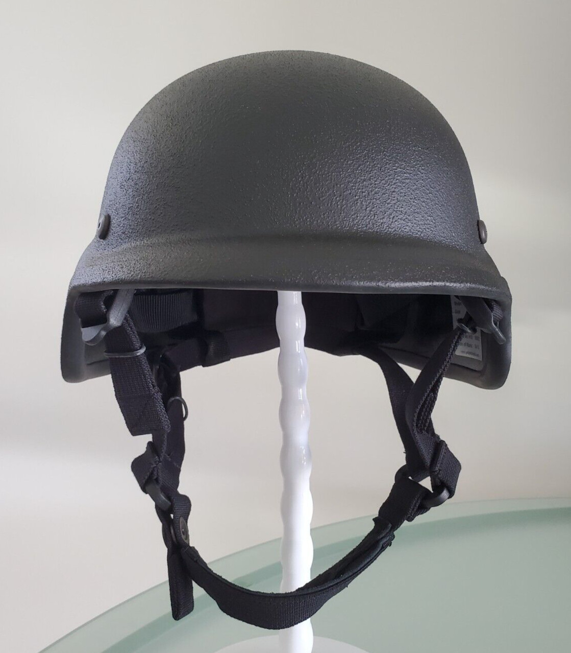 United Shield PST SC650 Ballistic Police Riot Helmet Black Size Lrg.