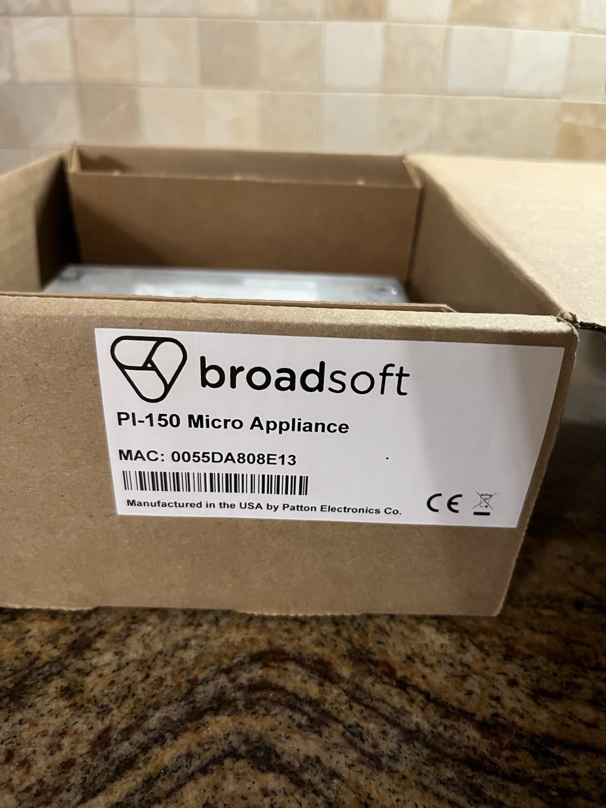 BROADSOFT PI-150 MICRO APPLIANCE New In Open Box