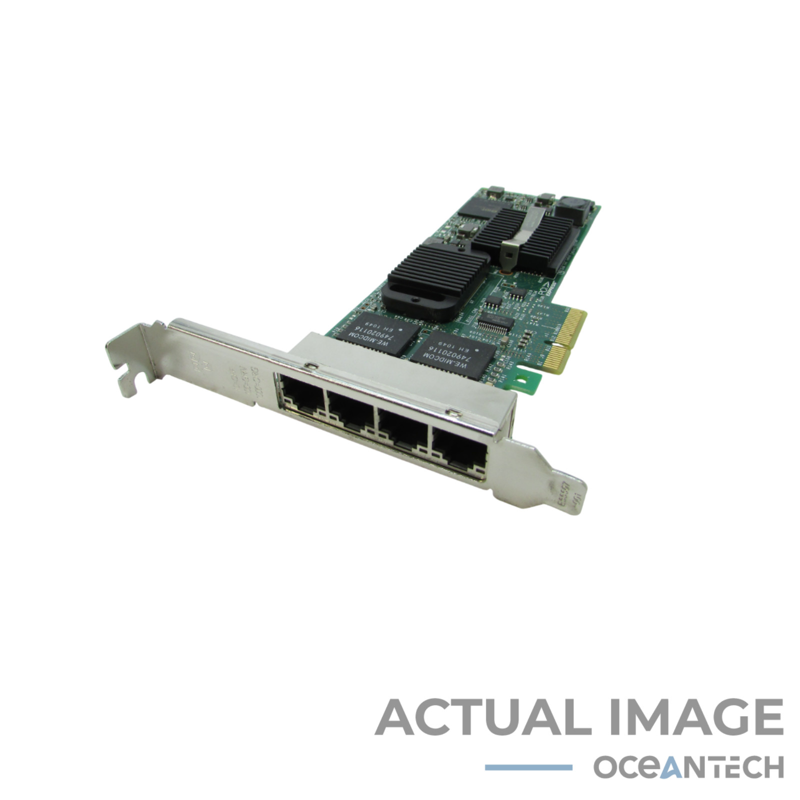 Dell/Intel HM9JY 1GB 4-port Gigabit Ethernet PCIe Network Adapter Card High Prof