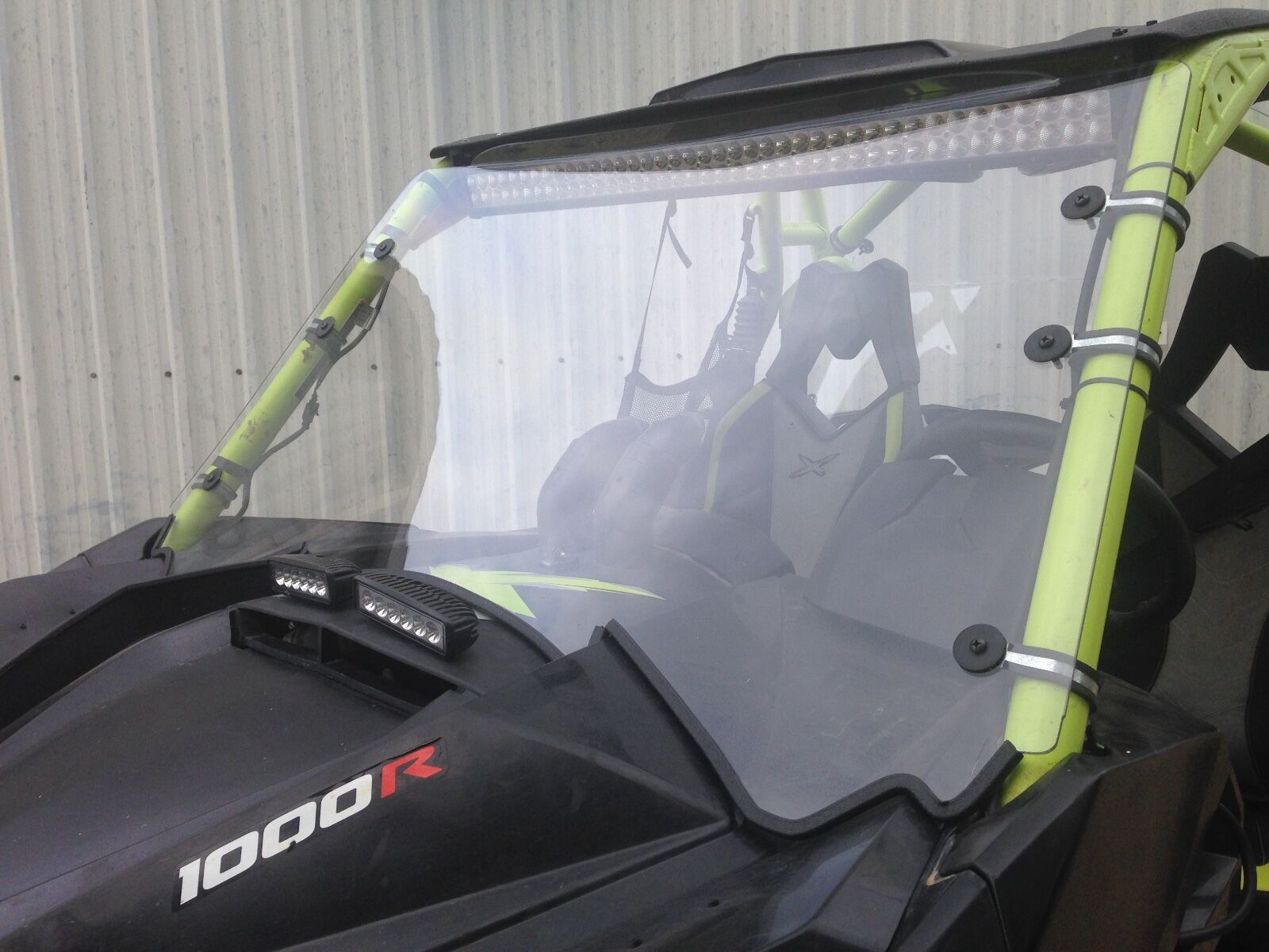 Scratch Resistant Full Windshield For 2013-2018 Can-Am Maverick 1000R Max 1000R