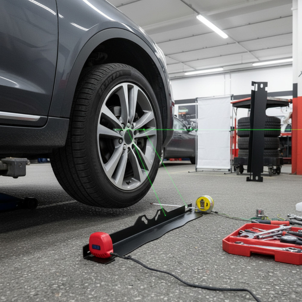 Heavy Duty Wheel Alignment Tool for Precise Car Tire Alignment Correction Gauge