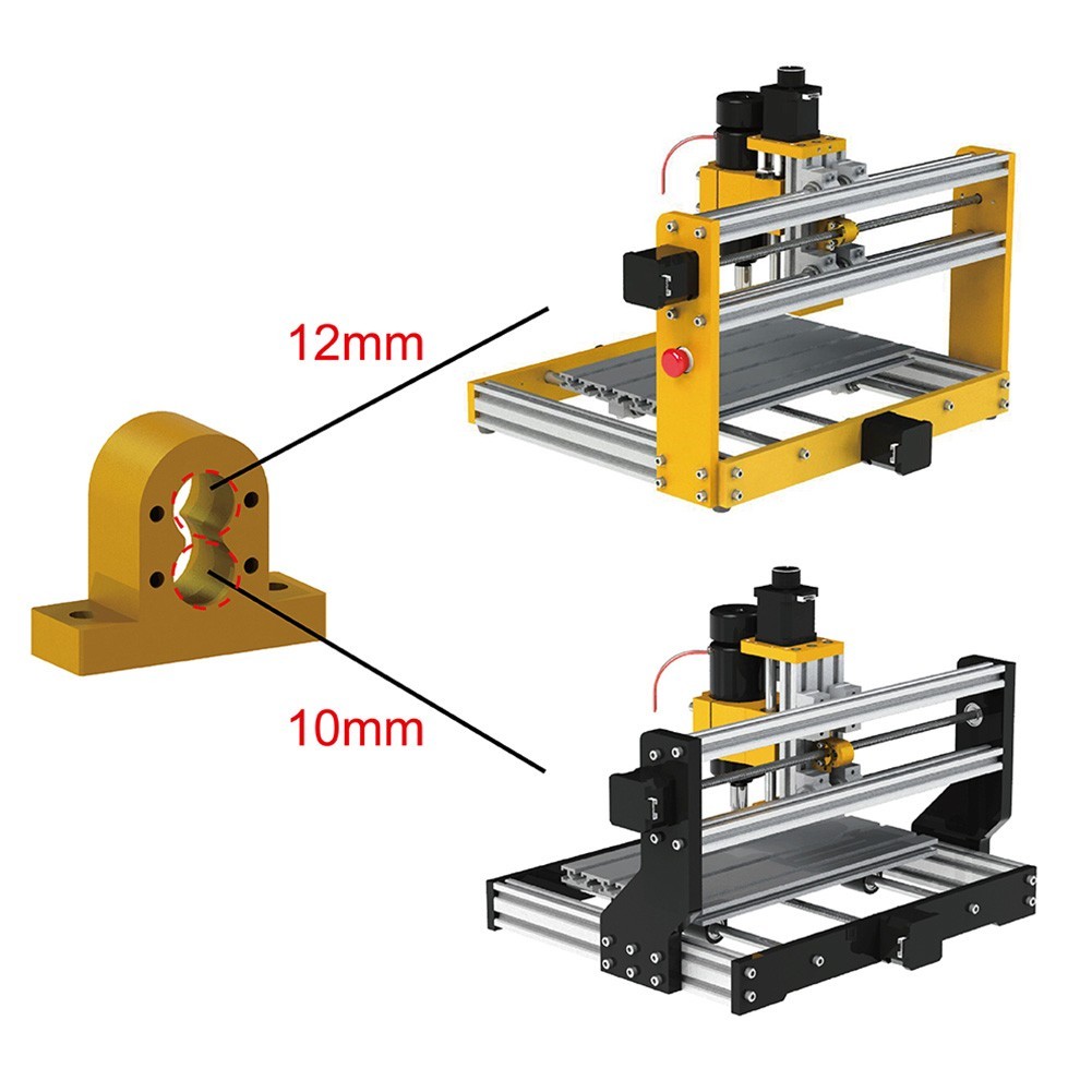 Complete X Axis Upgrade Kit for CNC Router 3018 Plus Easy Installation