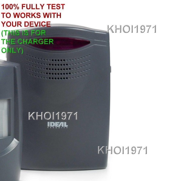 8FT Wall AC adapter power for SK602G IDEAL SECURITY MOTION SENSOR ALERT Security