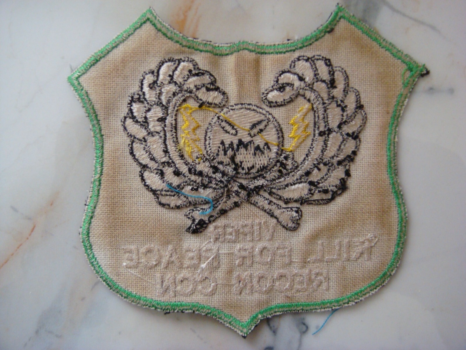 US 5th SF GROUP RT VIPER CCN " KILL FOR PEACE ", VIETNAM WAR PATCH