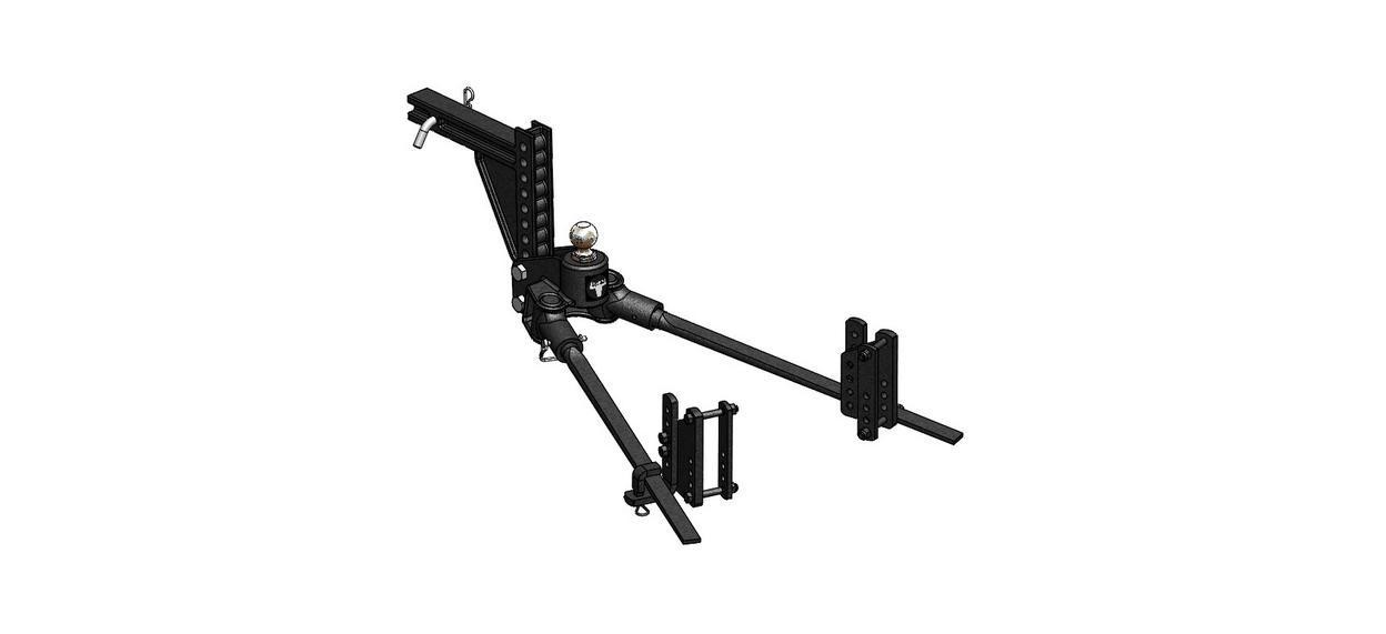 Blue Ox Trailer Weight Distribution Kit - TrackPro Hitch Accessory