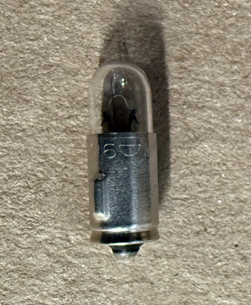 VDO Bulb, 24V3W, 7mm "A" Base, Pack of 4, Part # 600-807