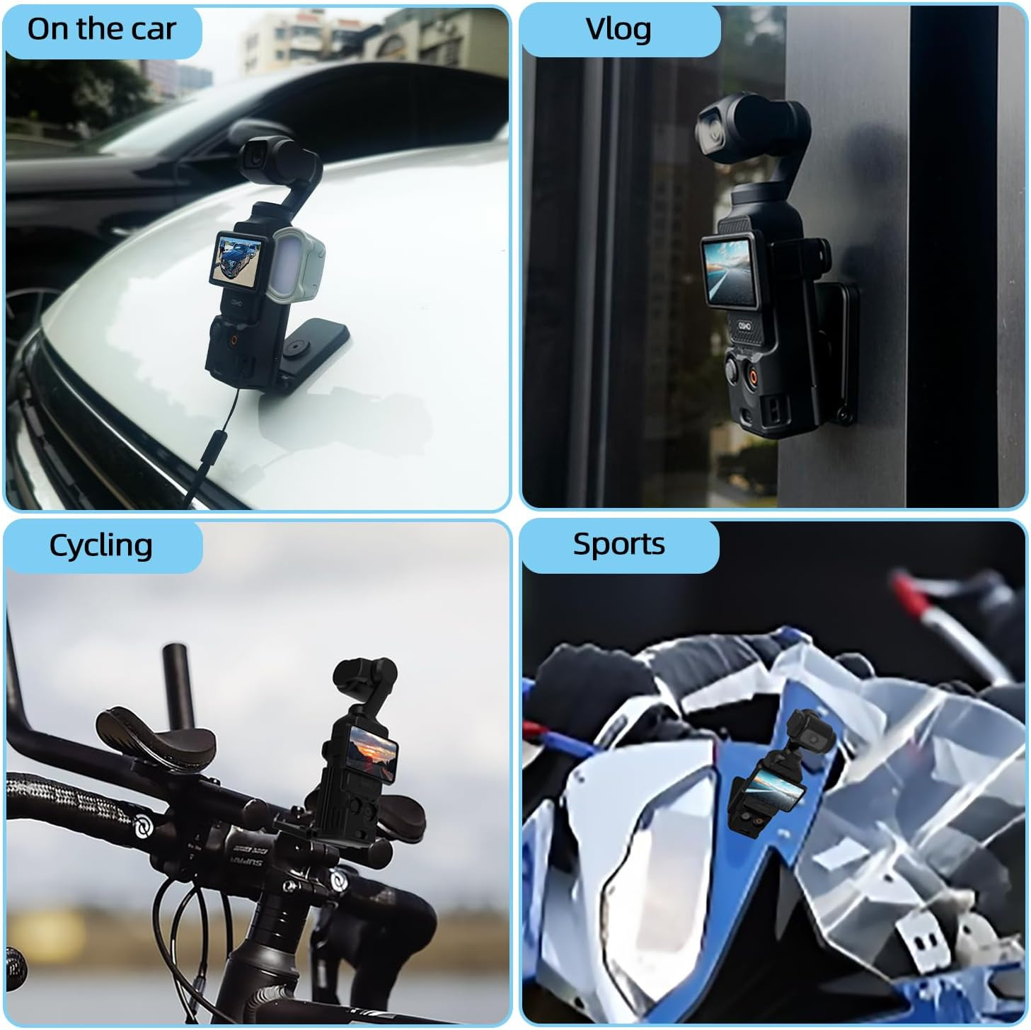 Magnetic Mount Stand Compatible for DJI Osmo Pocket 3, Adjustable Osmo Pocket 3