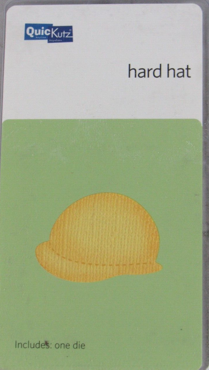 QuicKutz Hard Hat 2x2, 1 Cutting Die Set RS-0682