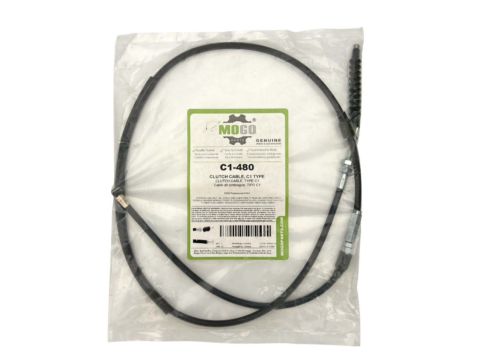 Clutch Cable C1 47"-48" | 609-2083