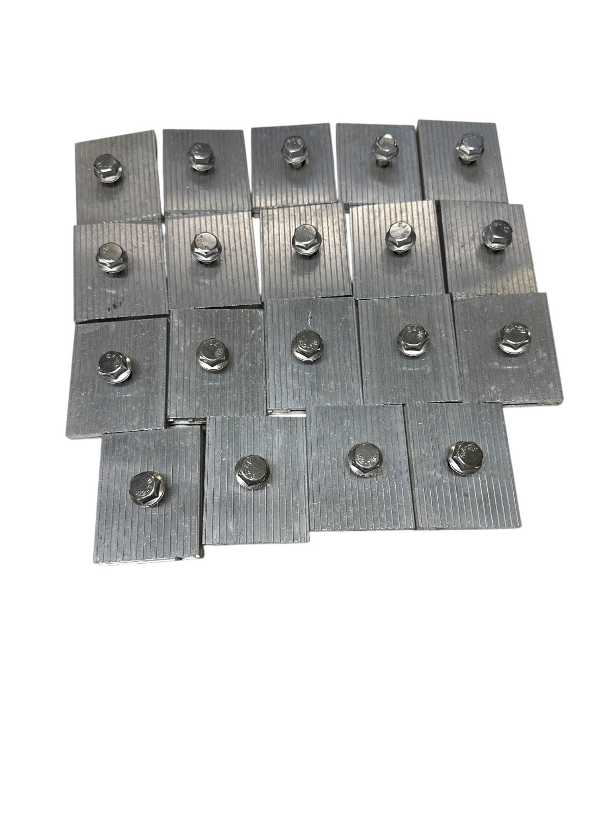 Universal Solar Panel Mid Clamps Grounding Pins UL2703 Fastener (LOT OF 19) 🔥