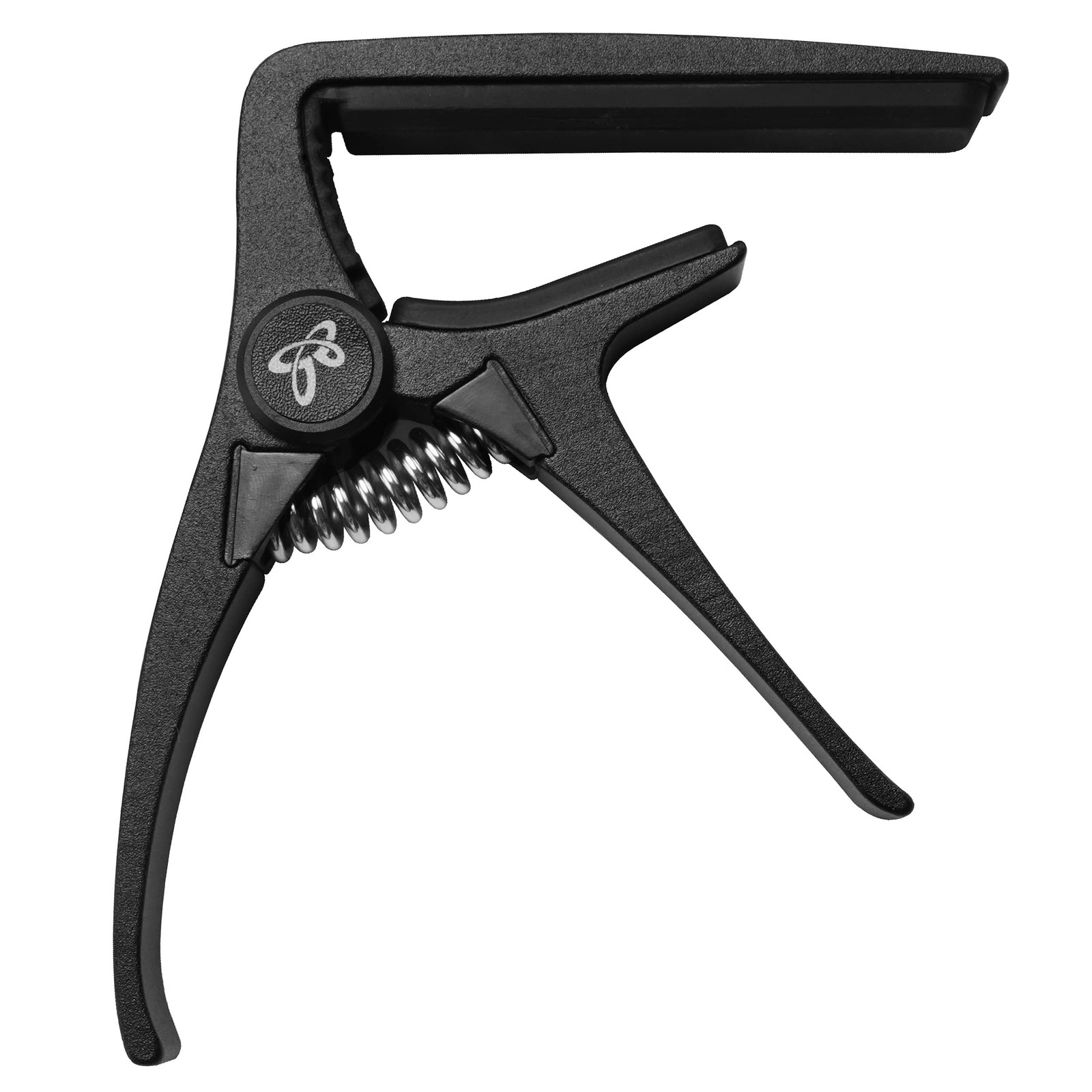Lightweight Metal Capo for Classical Guitars - Premium Black for Nylon Strings