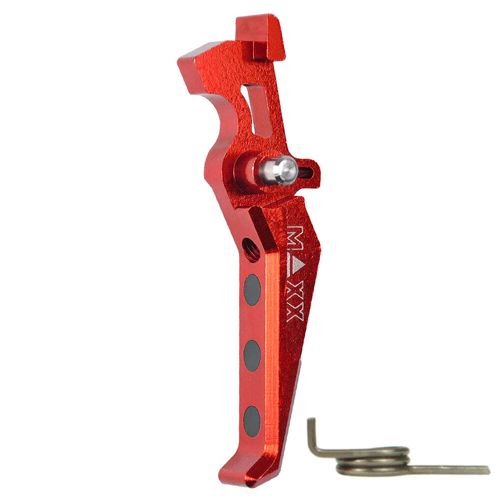 MAXX- CNC Aluminum Advanced Trigger (Style E) for V2 Gearbox - MX-TRG001SE