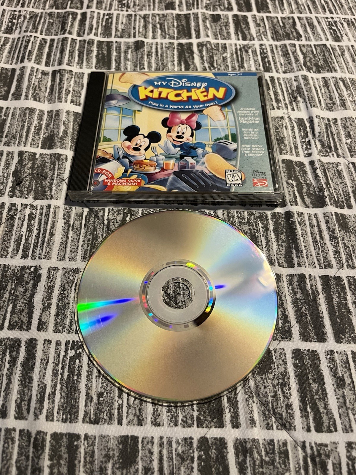 Disney My Disney Kitchen CD-ROM Early Learning Game, Windows 95/98 & Mac