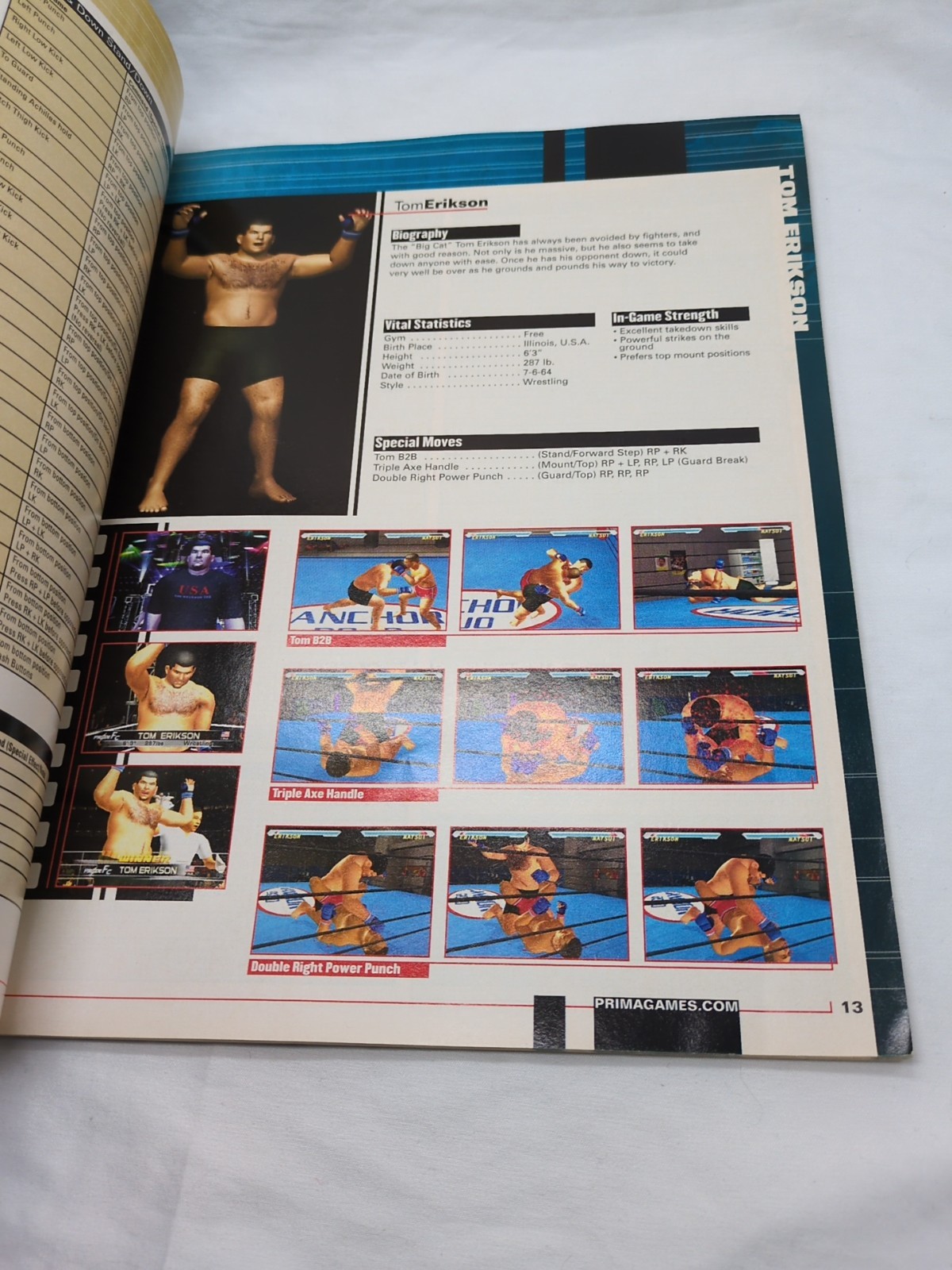 Pride Fighting Championships Primas Strategy Guide Book
