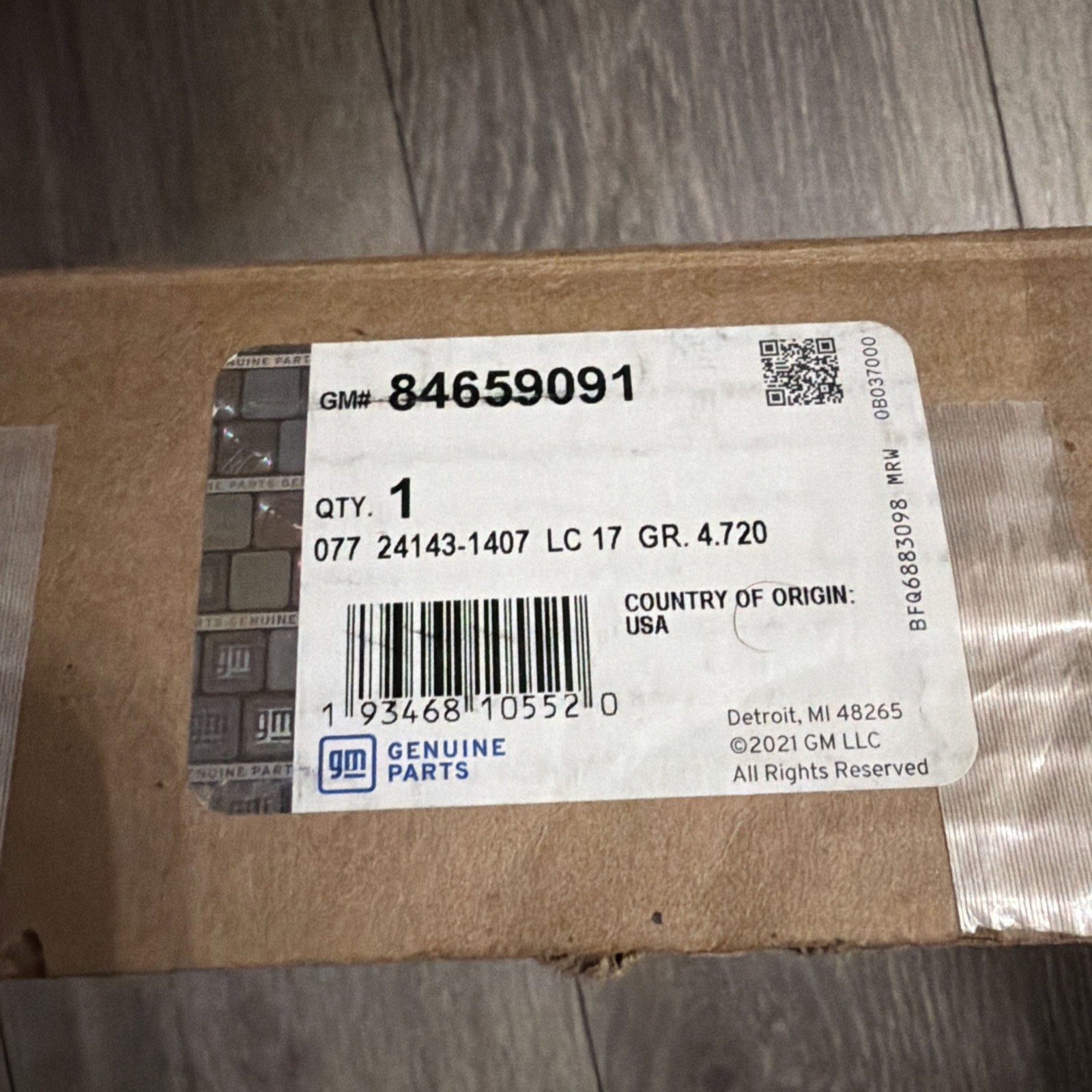 GM Original Active Suspension Control Module 84659091 Cadillac GMC Chevy
