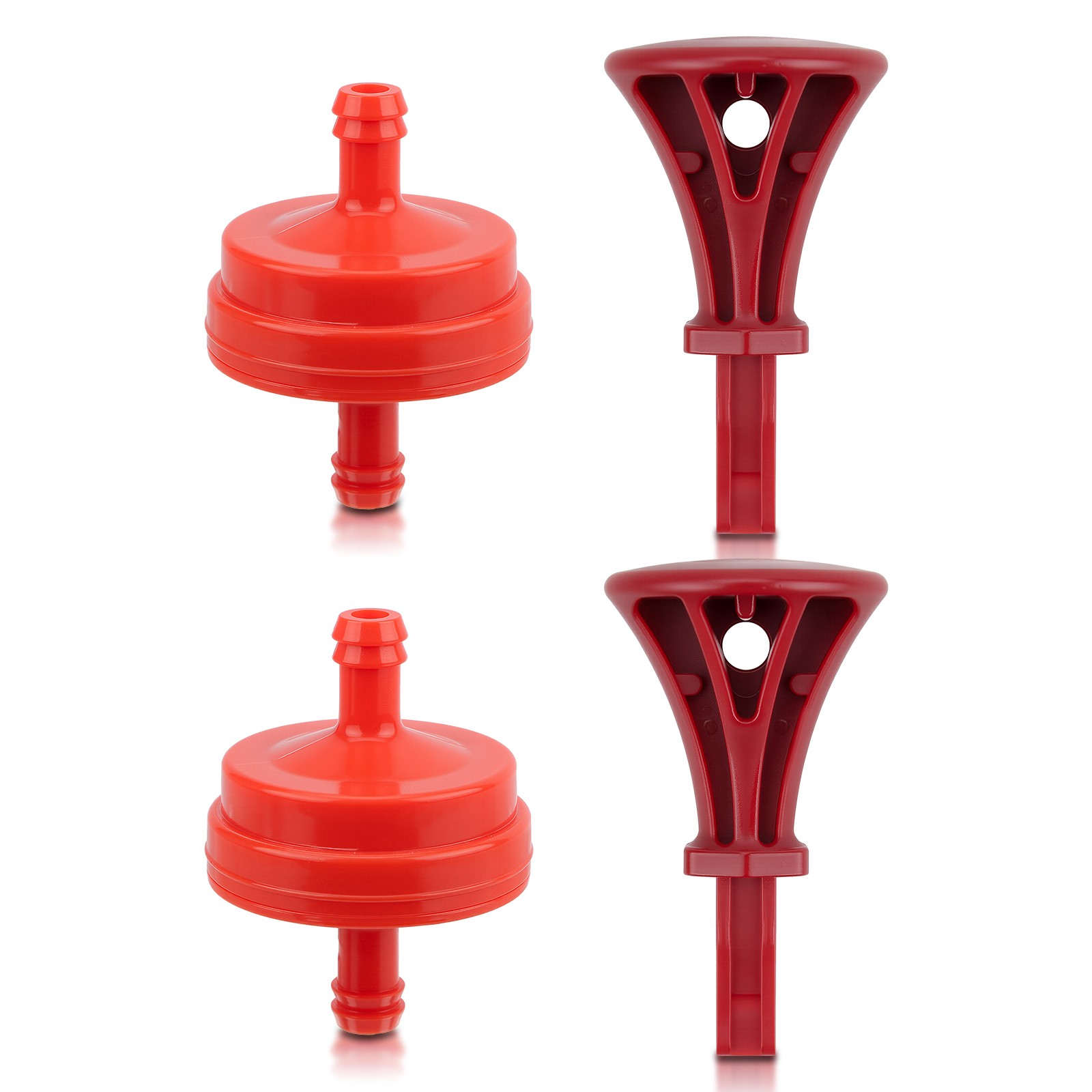 2pcs Ignition Keys w/ Fuel Filter For B&S Snow Throwers Blower Engines 794696