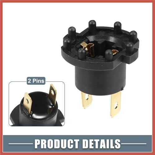 Headlight Low Bulb Holder Socket B28V510A3 for Mazda 3 2004-2009 Plastic
