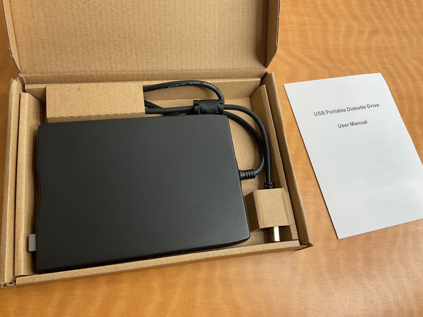 Tendak - USB Portable Diskette Drive - CP-035-BK - NEW