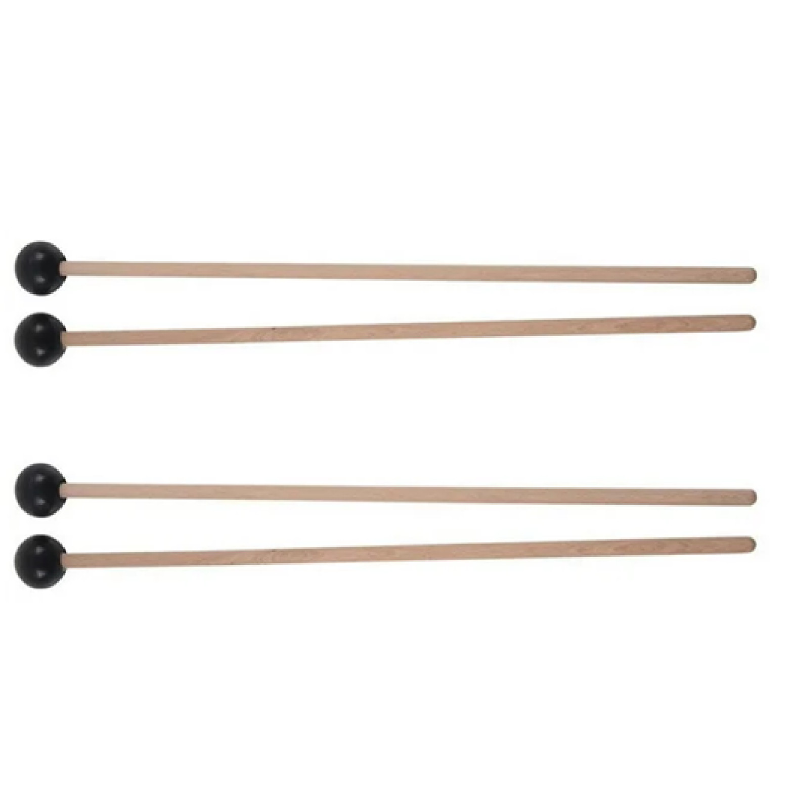 4Pcs 38.8cm Glockenspiel Xylophone Mallets Plastic Head Sticks Beaters