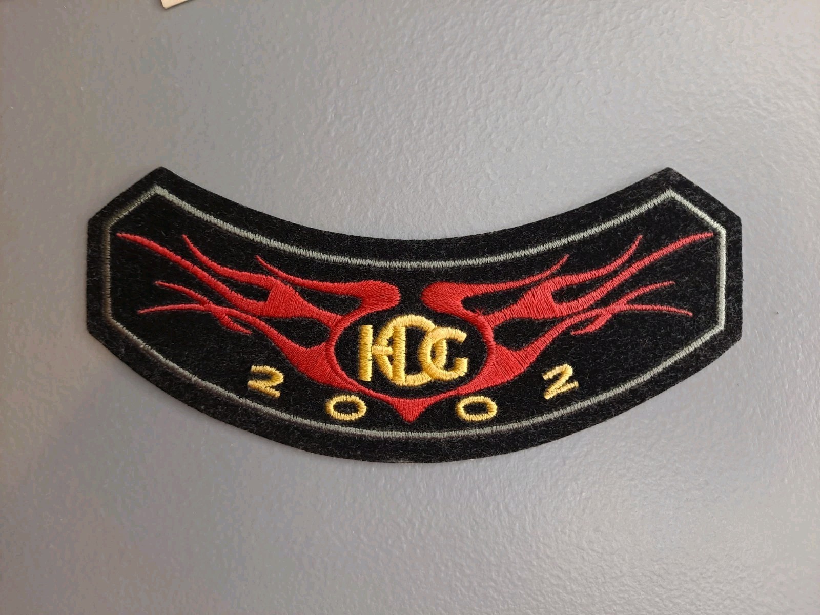 2002 HOG Membership Rocker Patch HARLEY DAVIDSON OWNERS GROUP