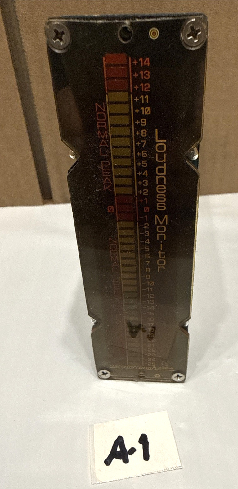 Dorrough 340-A USA Loudness Monitor Without Power Supply Same As Pictures