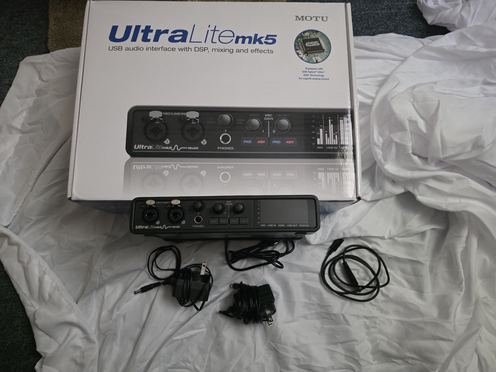 MOTU UltraLite-mk5 USB Audio Interface