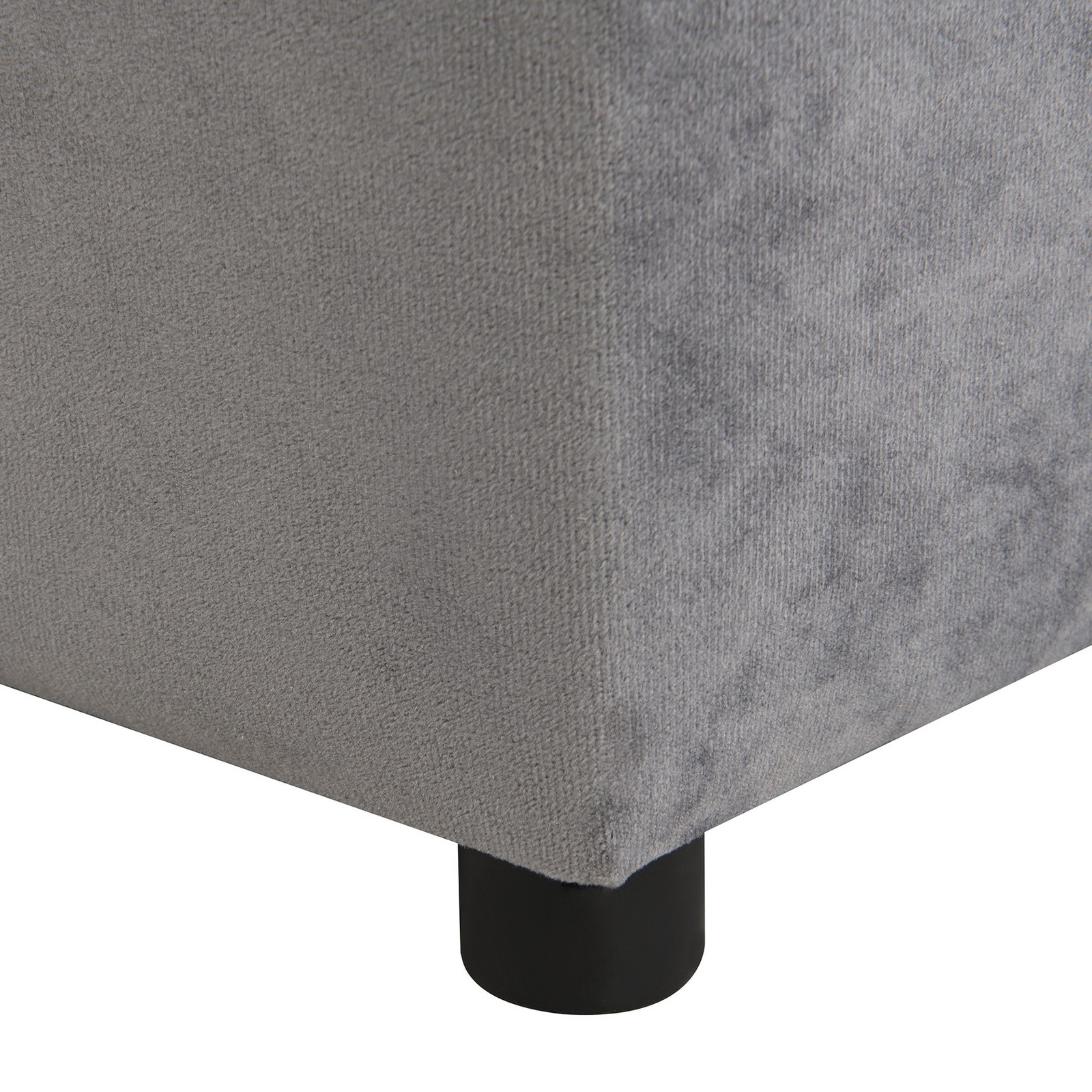 Boy Girl Toddler Kids Sofa with Ottoman Velvet Upholstered Lounge Sofa Armchair