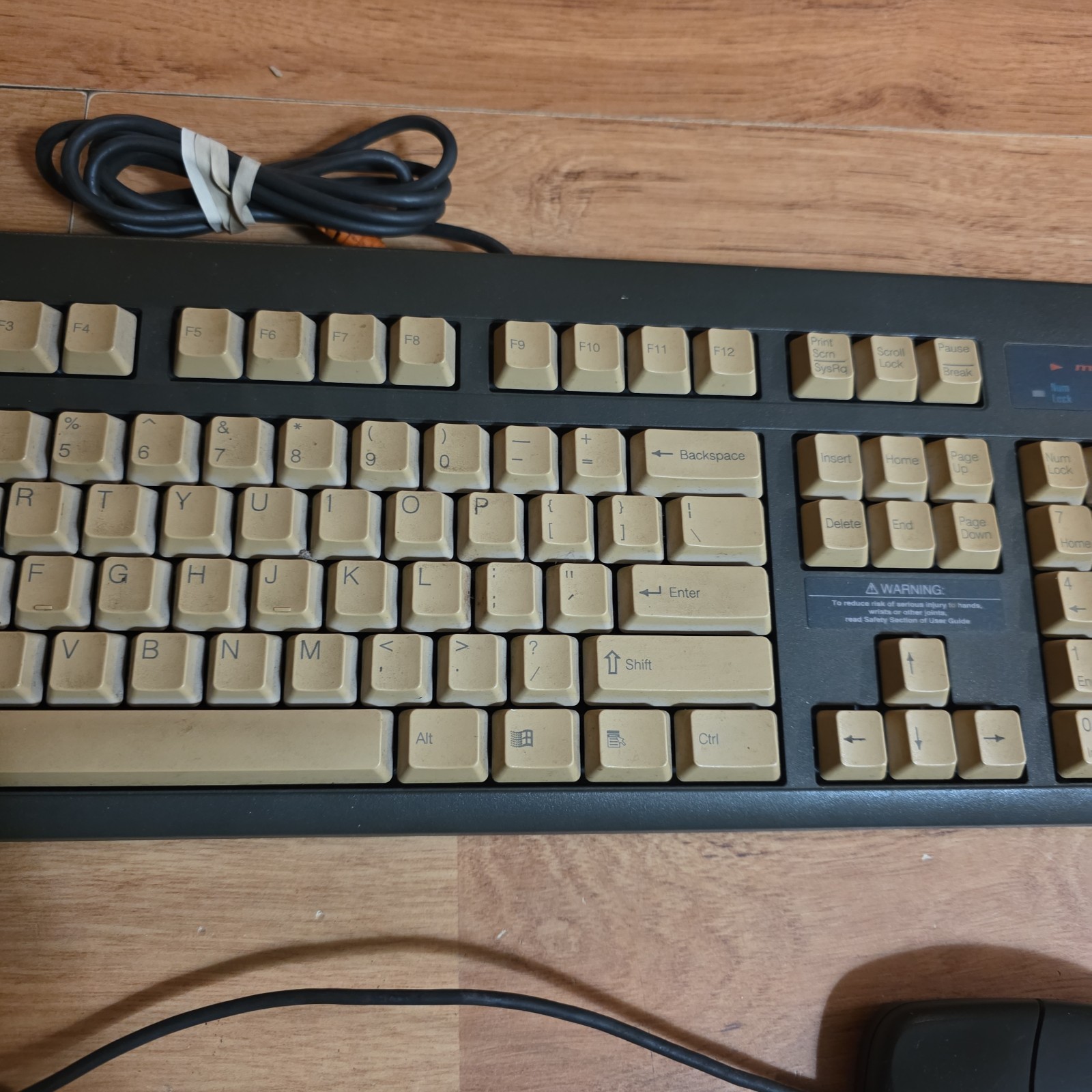 Vintage Monorail Computer Keyboard & Mouse 1996