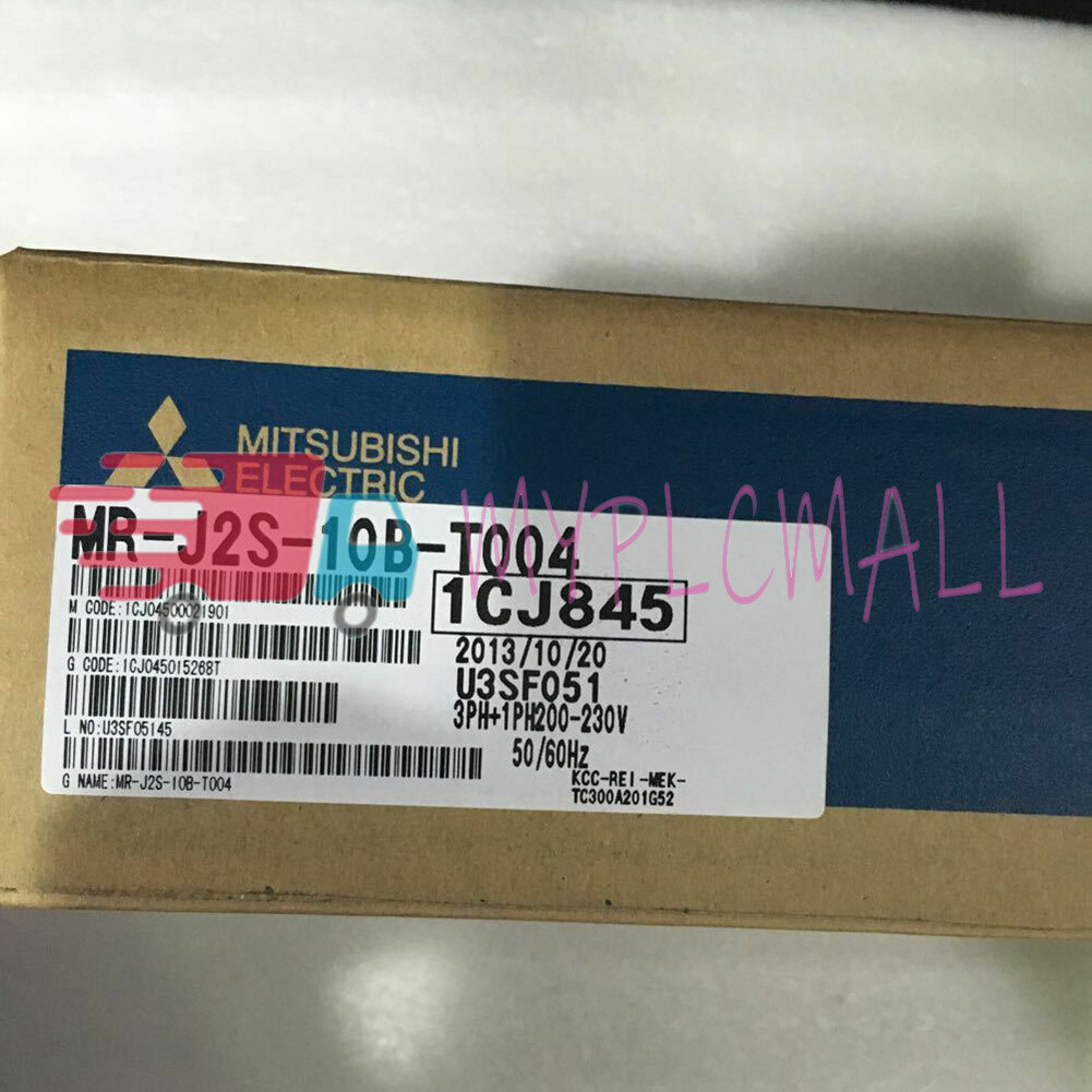 1PCS Mitsubishi MR-J2S-10B-T004 Servo Drive MRJ2S10BT004 NEW