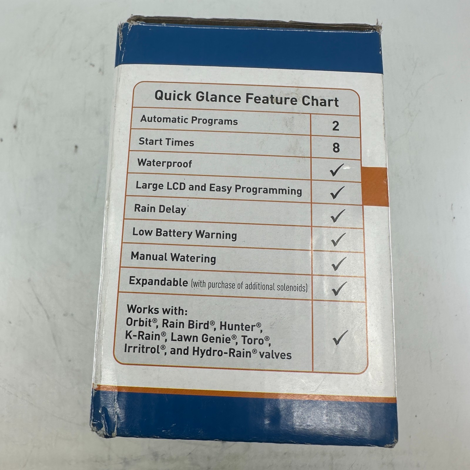 Orbit Battery Operated Irrigation Controller Without Valve 57865R