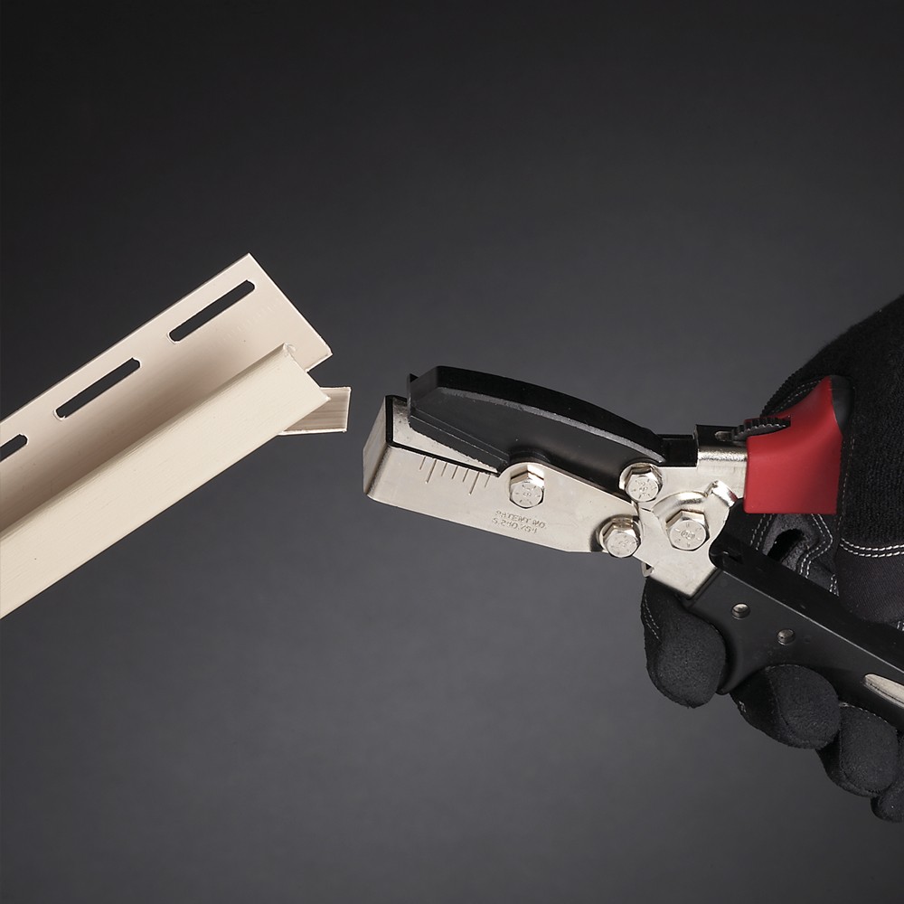 Malco JCC75R REDLINE 3/4” J-Channel Cutter Notcher | .975 In. Knockout Width |