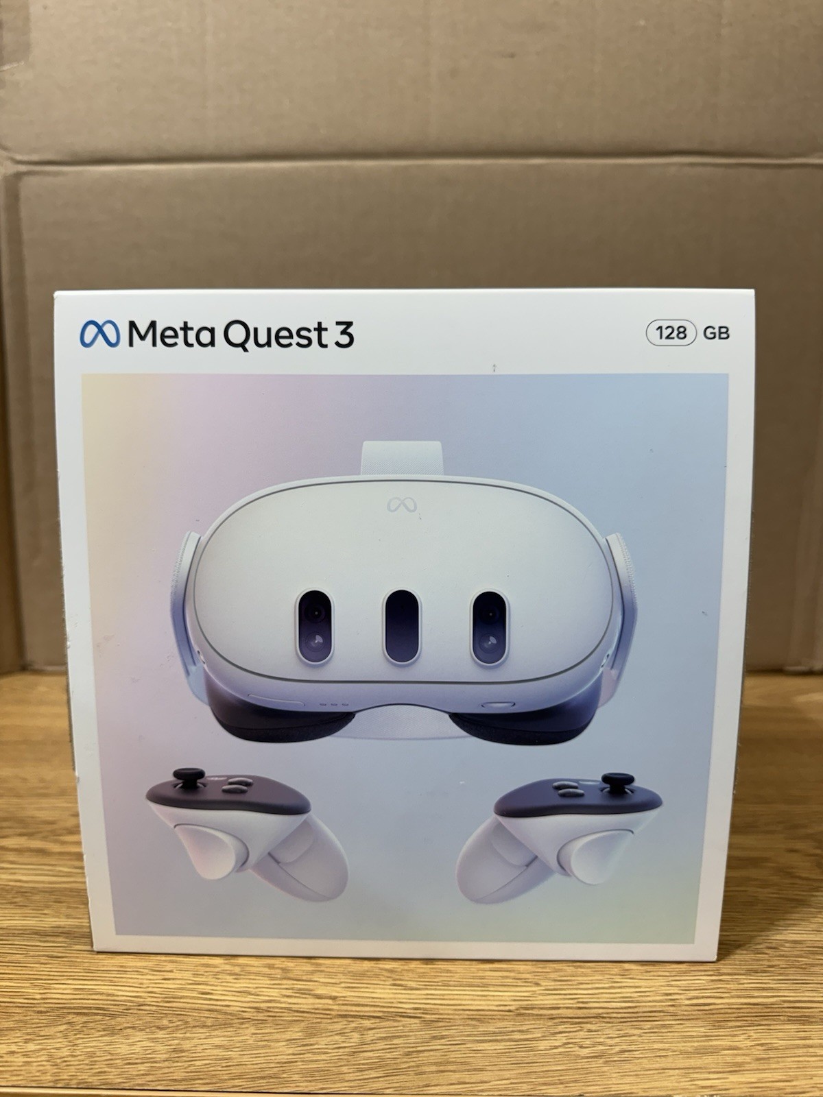 Meta Quest 3 128GB Standalone VR Virtual Reality Gaming Headset & Controllers
