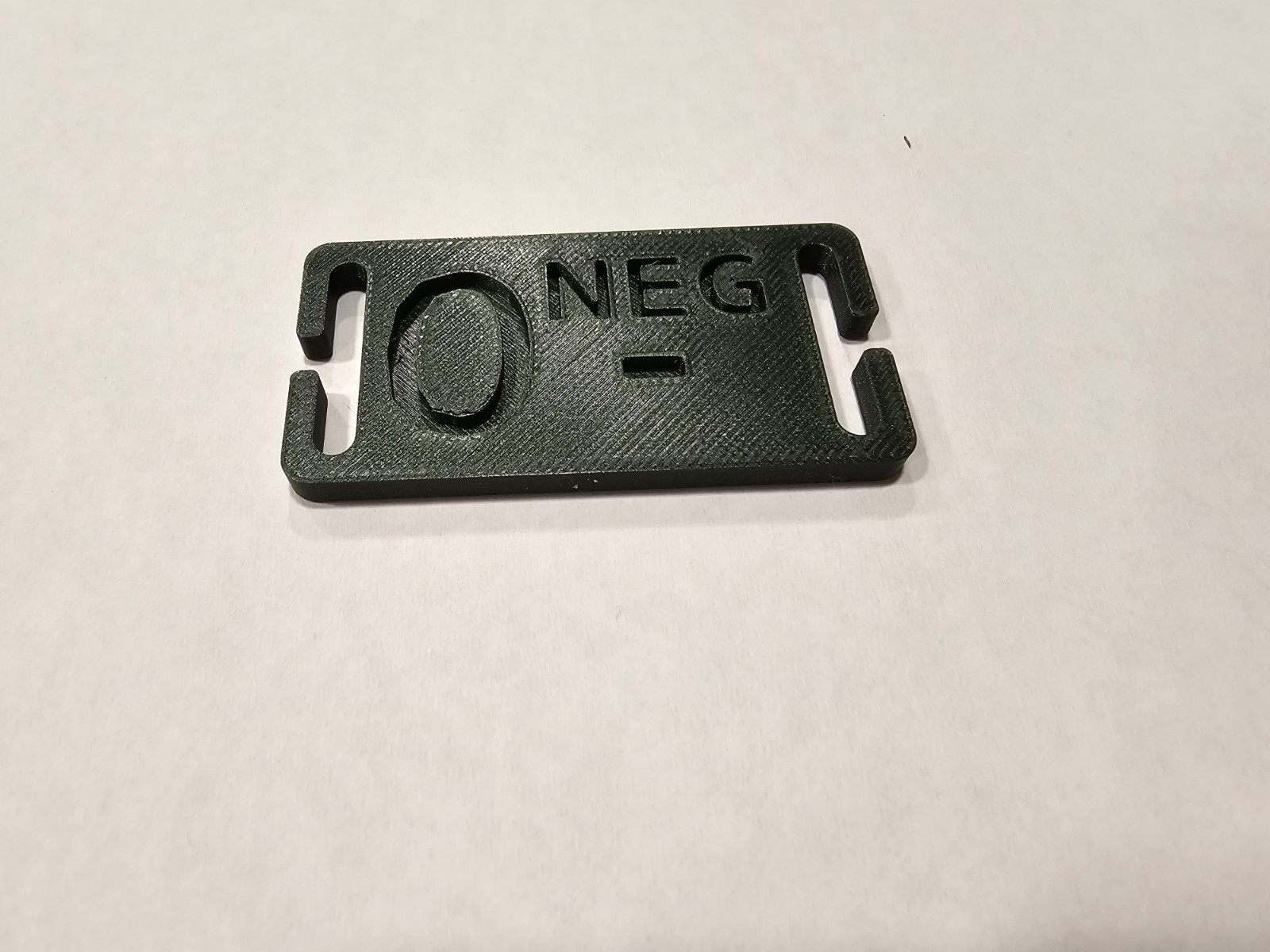 MOLLE Blood Type Tag - O Neg