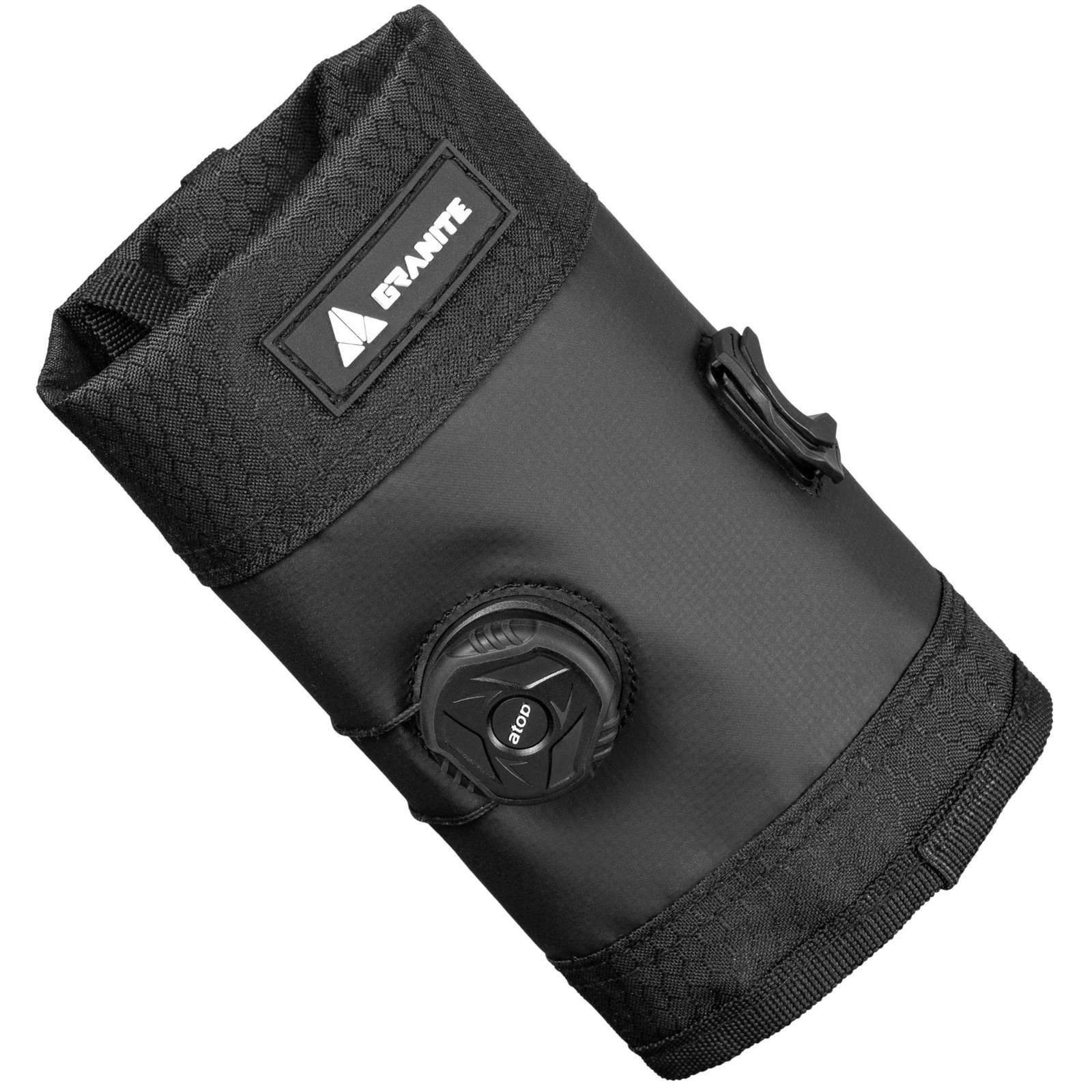 Granite-Design Quiver Tool Roll - Durable Black Nylon, Secure Dial Mount,