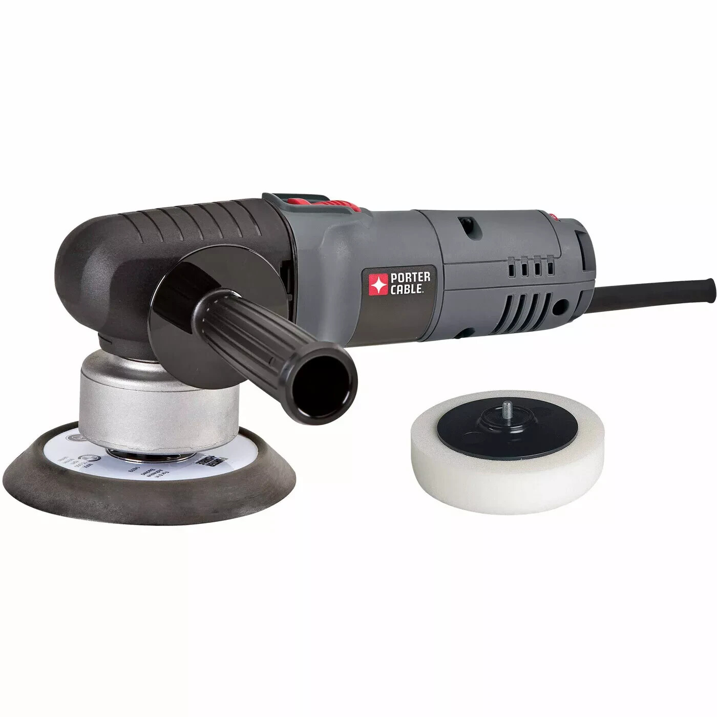 Porter Cable 7346SP 6" Variable Speed Random Orbit Sander PSA Pad + Polish Pad