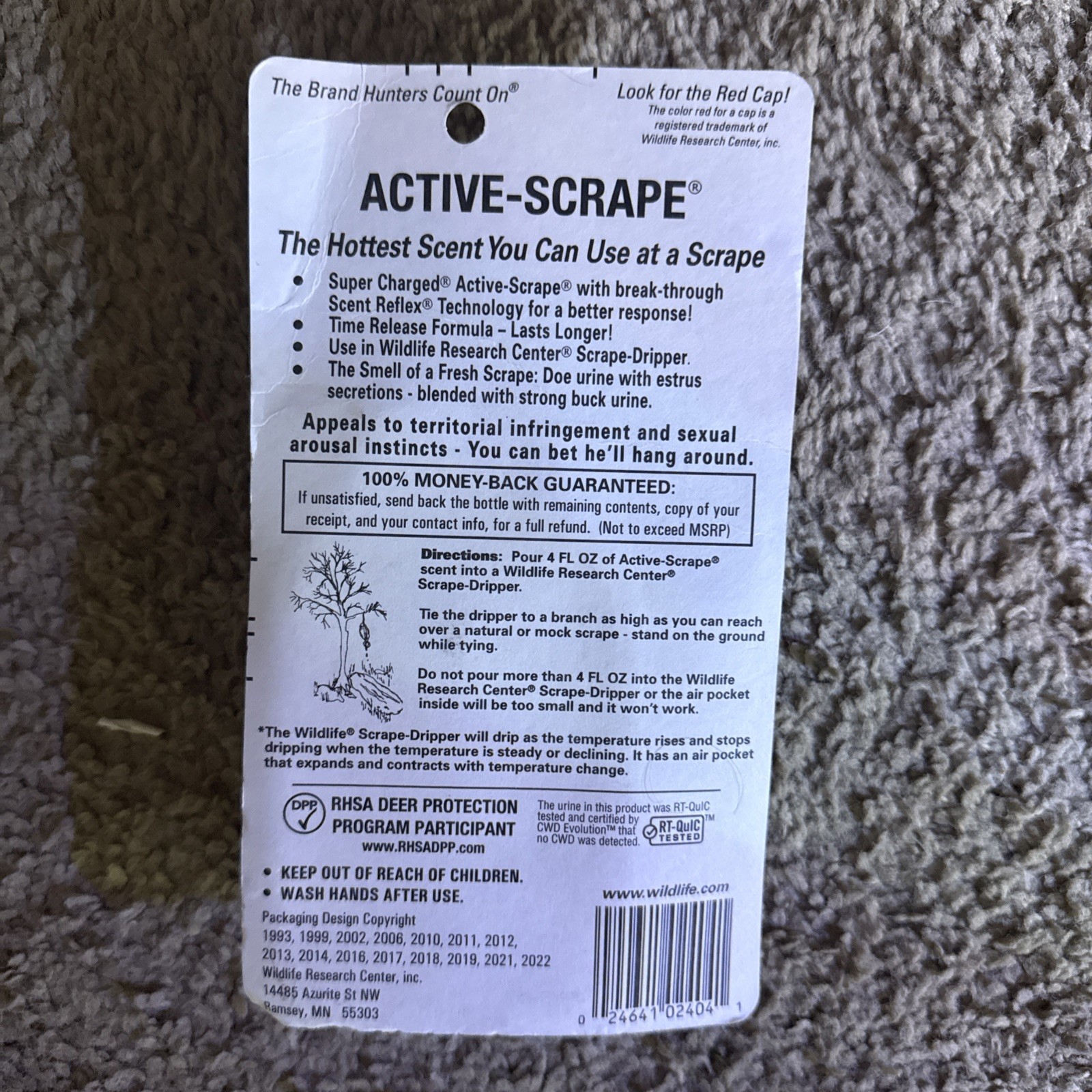Wildlife Research Active Scrape - 4oz. - 240-4