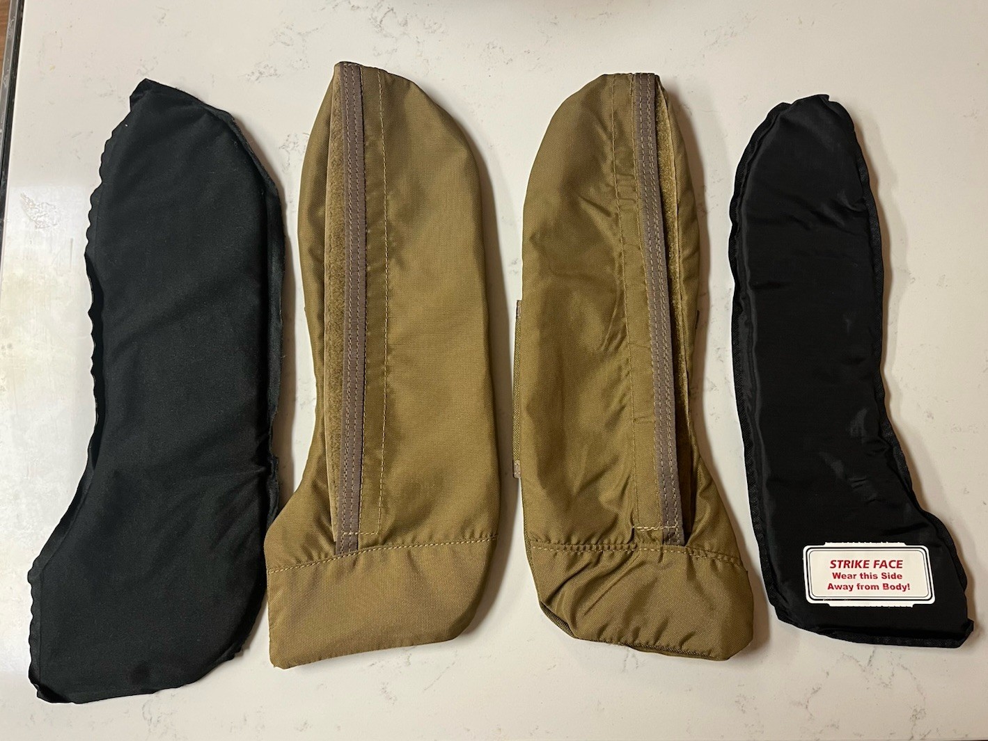 Eagle Industries Coyote BLSTC Shoulder Pad Protector BSP-STL-COY w/ Insert