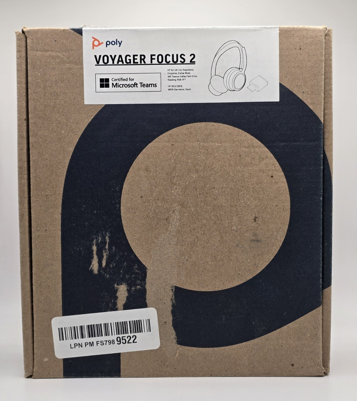 Poly Voyager Focus 2 UC Stereo Bluetooth Headset (Microsoft Teams Certified)