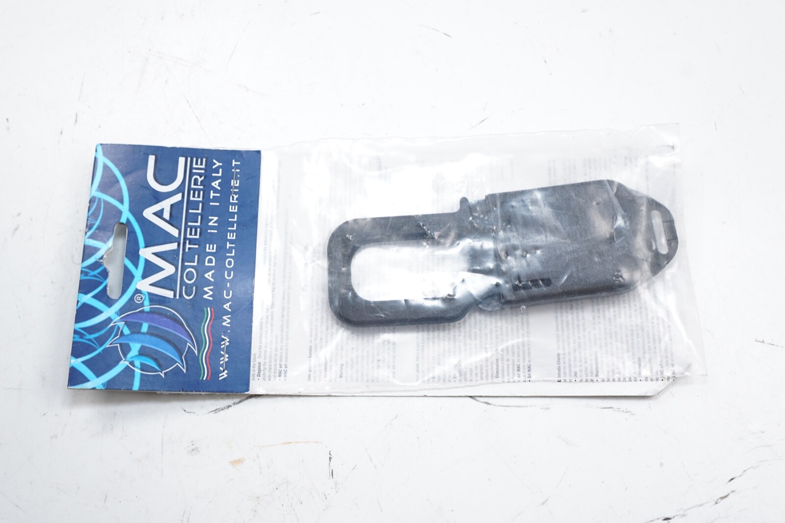 New Genuine Mac Coltellerie TS05 BLACK Rescue Line Cutter Ships FREE