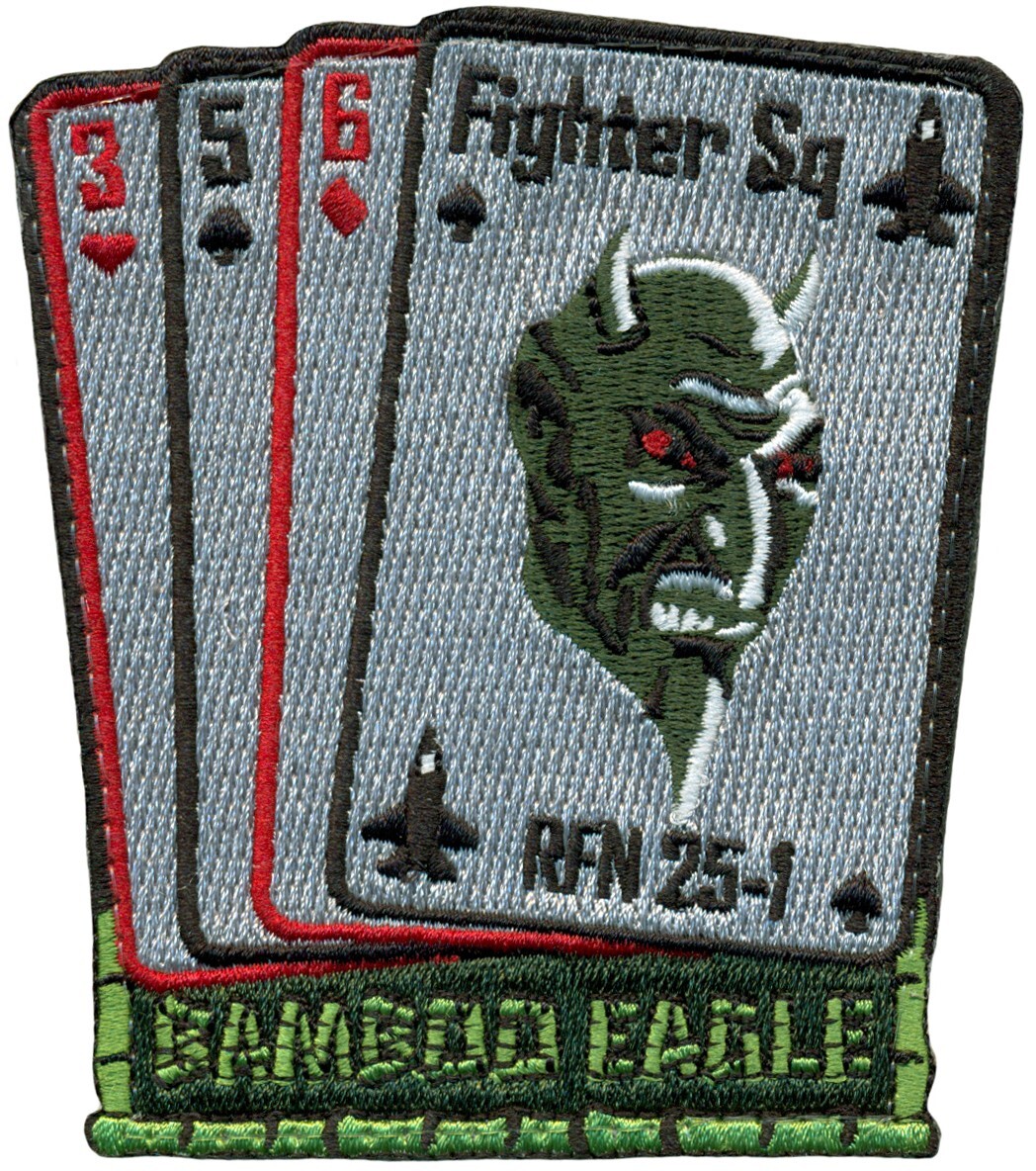 USAF 356th FIGHTER SQUADRON - RED FLAG ALASKA 2025-1 & BAMBOO EAGLE 2025 - PATCH