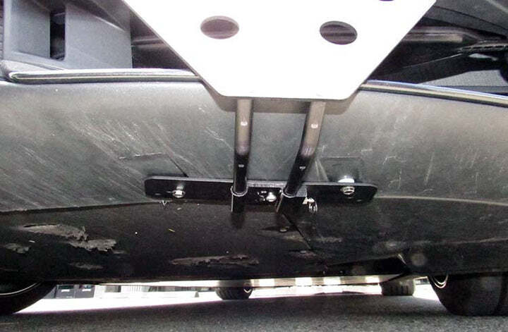 2020-2024 Porsche Taycan - Quick Release Front License Plate Bracket
