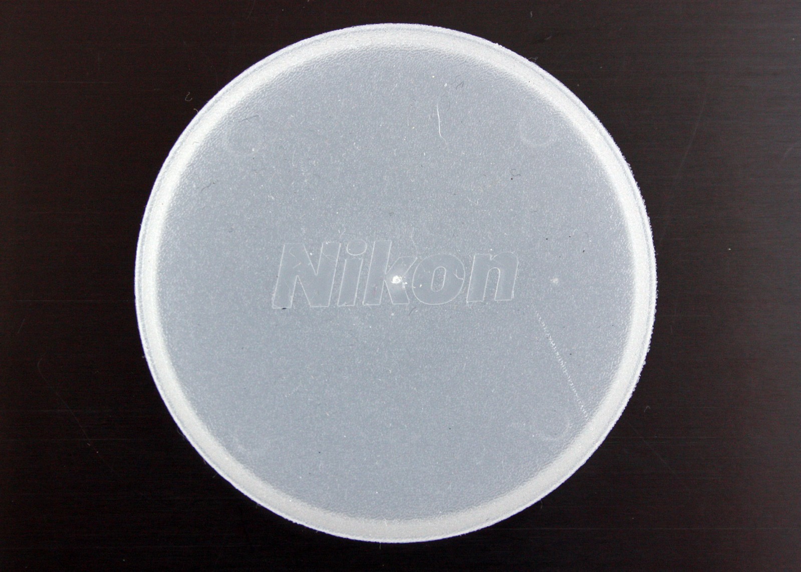 Nikon F - White Plastic Push-on - Camera Body Dust Cap Cover - Genuine Original