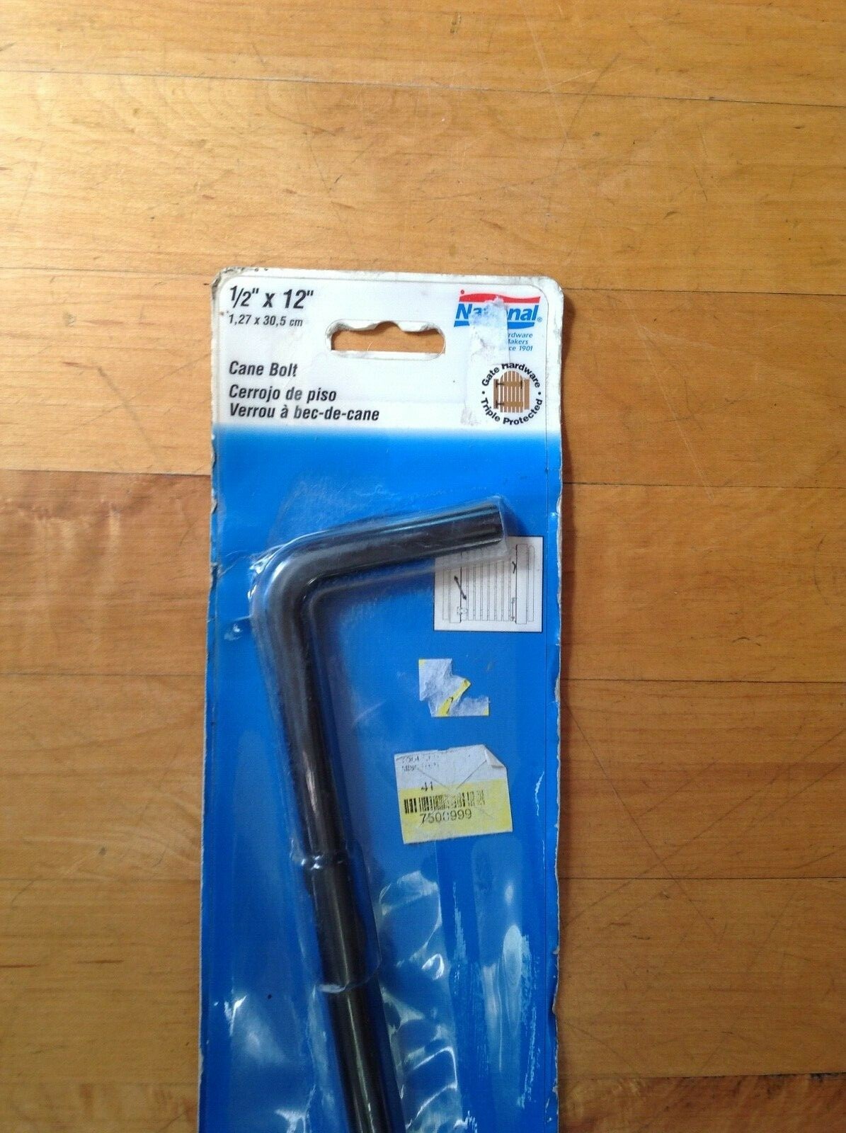 National Hardware 12" Cane Bolt N165-902