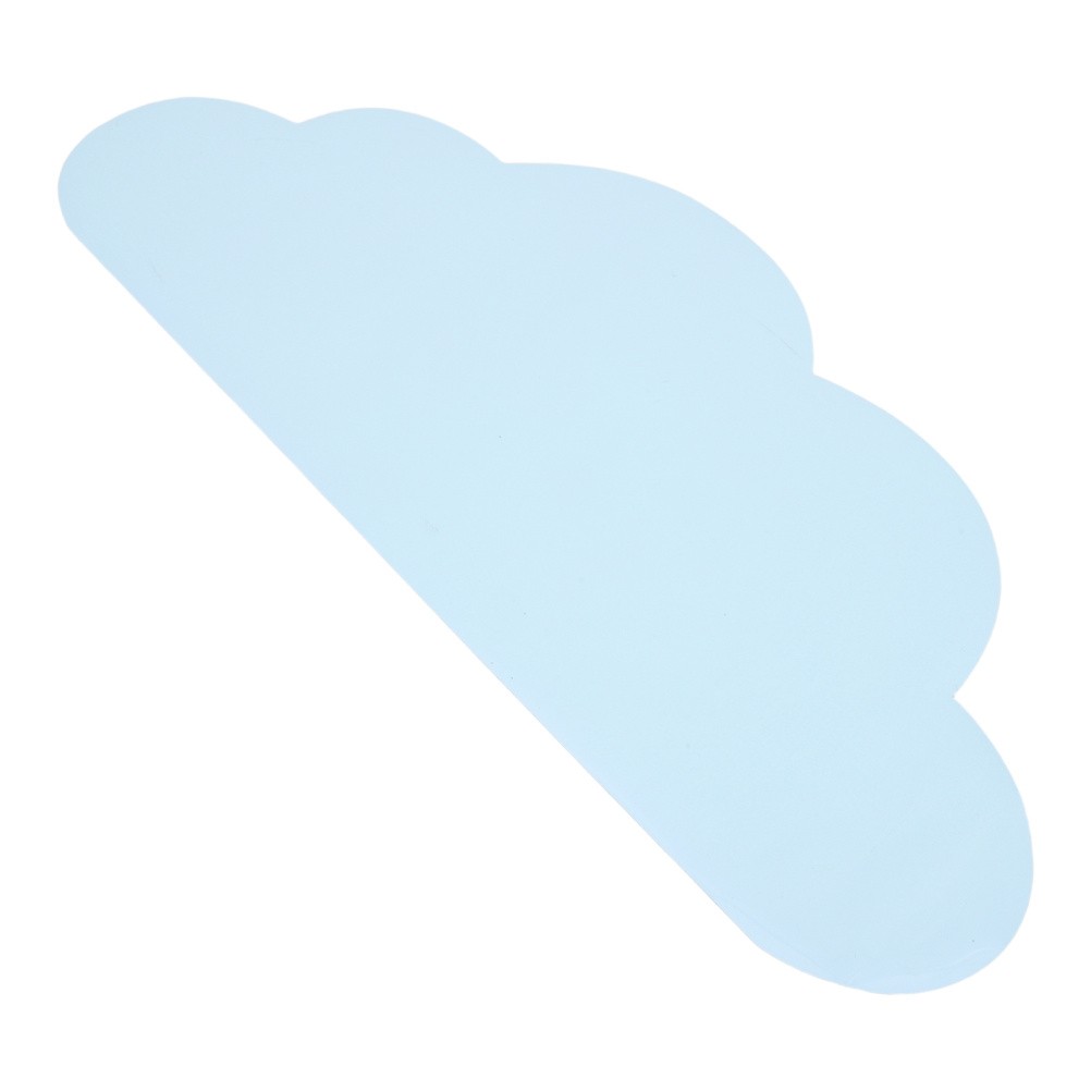 Reusable Sky Blue Whiteboard Decal with Adhesive Backing for Wall Organization