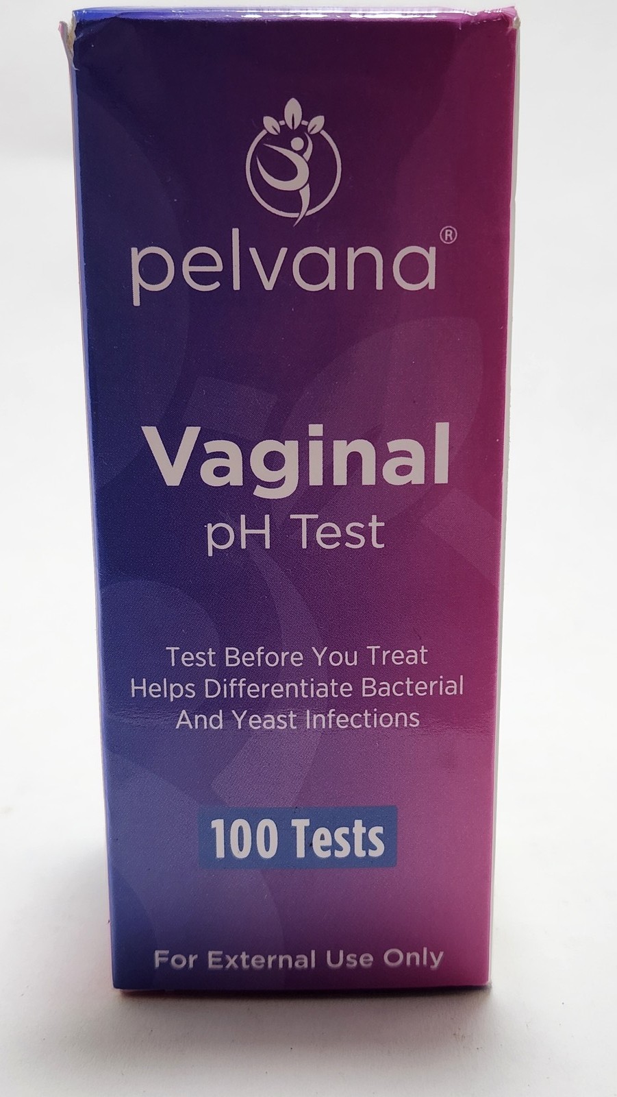 Pelvana Vaginal pH Test 100 Tests Bacterial Yeast Infections NEW