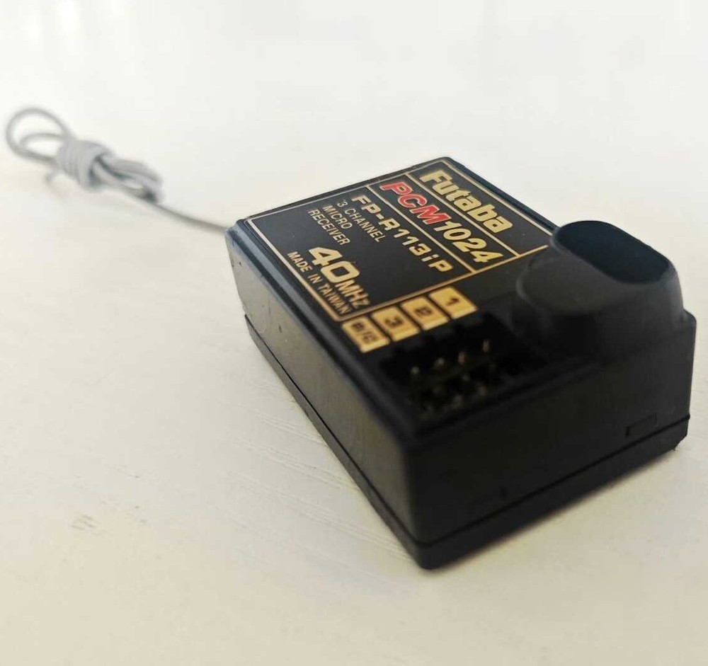 Futaba PCM1024 FP-R113iP 40MHz 3-Ch Surface Receiver Untested